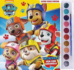 Livro Infantil Colorir Patrulha Canina Aquarela Un 4908 Ciranda - Amiga  Shop, Comprar Material de Escritório Online