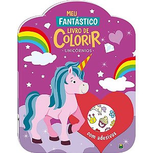 Meu Fantastico Livro De Colorir - Unicornios