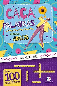 Livro Caça-palavras Ed.29 - Médio/Difícil - Diversos