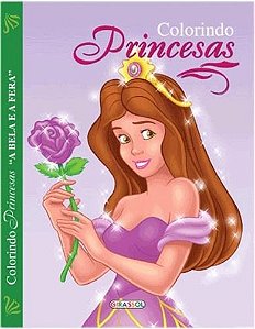 Colorindo Princesas - A Bela E A Fera