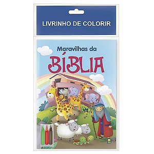 Livrinho De Colorir: Maravilhas Da Bíblia