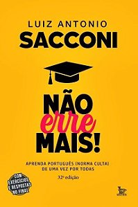 Não Erre Mais - Aprenda Português ( Norma Culta) De Uma Vez Por Todas