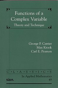 Functions Of A Complex Variable: Theory And Technique