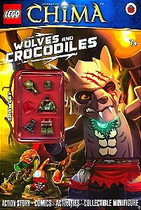 Lego Legends Of Chima - Wolves And Crocodiles - Book With Minifigure