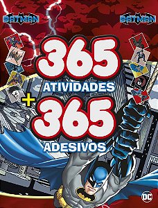 Batman - Prancheta 365 Atividades + 365 Adesivos