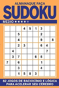 Almanaque Faça Sudoku - Nível Médio - SBS