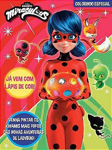 Miraculous: Ladybug - Colorir com brilho