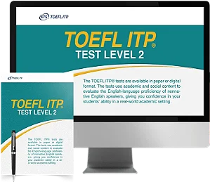 TOEFL Itp® Level 2 - Test Without Speaking (100% Digital)