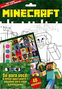 Revista para Colorir Minecraft