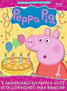 Livro Infantil 365 Desenhos Para Colorir Peppa Pig