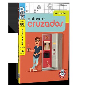 Livro Coquetel Cruzadox Exercício Para Memória Lógica Letras