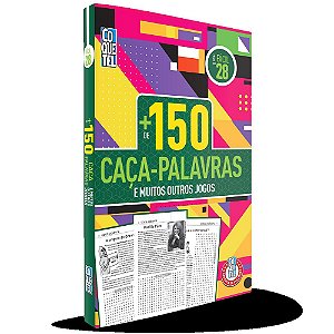 LIVRO COQUETEL MAIS 150 CAÇA PALAVRAS NÍVEL FÁCIL ED 26