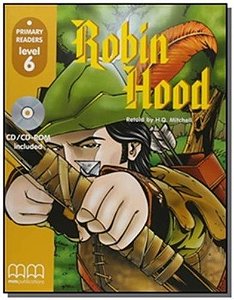 Robin Hood - Primary Readers - Level 6 - Book With Audio CD And CD-ROM