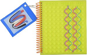 Journal Pick This Up - A Fun Book Of Challenges With An Innovative Silicone Cover And Colourful Strips