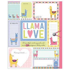 Get The Message Llama Love - Two New Stationery Folders With Loads Of Fun Ways To Display Your Messages