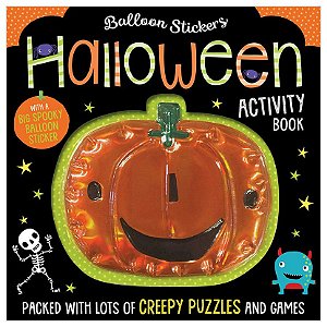 Balloon Stickers Halloween - Activity Book