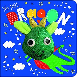 My Pet Dragon - Board Book With Finger Puppet