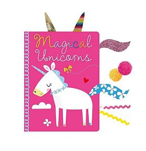 Magical Unicorns - Board Book With Fabric Tabs