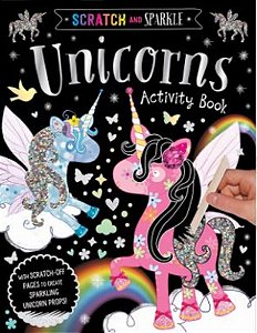 Scratch And Sparkle Unicorns Activity Book