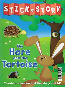 The Hare And The Tortoise - Stick A Story, Sticker Fun!