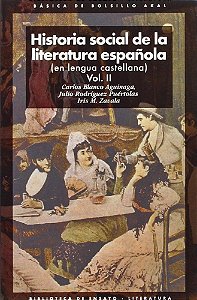 Historia Social De La Literatura Española
