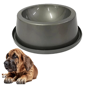 Bebedouro Comedouro Pesado Aluminizado – Plástico para Cães de Grande Porte