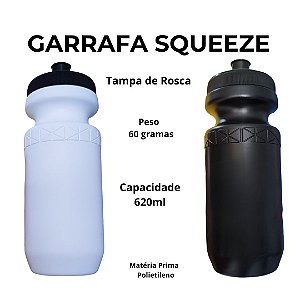 Garrafa Squeeze Plastico Grande 620ml Agua Academia Futebol