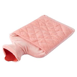 Bolsa Térmica Compressa Água Quente Fria Borracha Com Capa de Pelucia Dor Cólica Dores Acabamento Premium