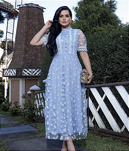 Vestido Michele Azul
