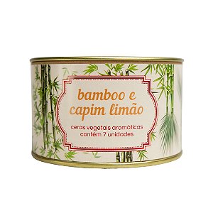 Bamboo com capim limão - Cera Aromática