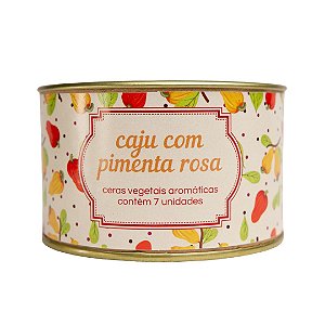 Caju com pimenta rosa - Cera Aromática