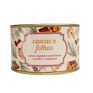 Cascas e folhas - Cera Aromática
