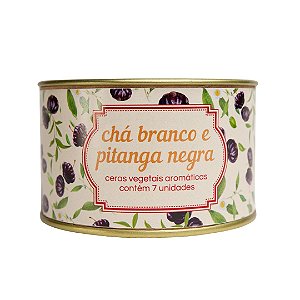 Chá branco com pitanga negra - Cera Aromática