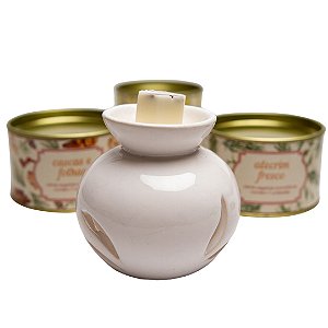 Kit rechaud + ceras aromáticas