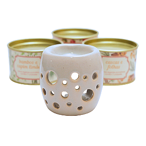 Kit rechaud + ceras aromáticas