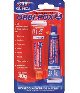 Adesivo Teste Epoxi 40Gr 241 Orbi Quimica