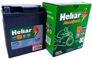 Bateria Selada 6AH Heliar HTZ7 Yamaha XTZ 250 Lander Ténéré