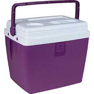 Caixa Térmica BEL 36L Com Alça Transporte Encaixe Latas Na Tampa