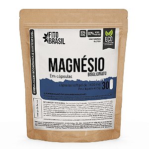 Magnésio Bisglicinato - 30 cáps Refil