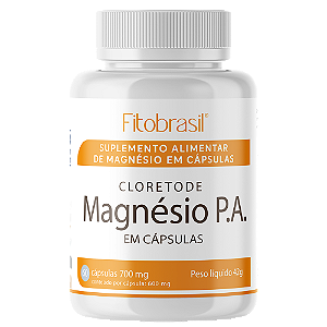 Cloreto de Magnésio 60 cáps