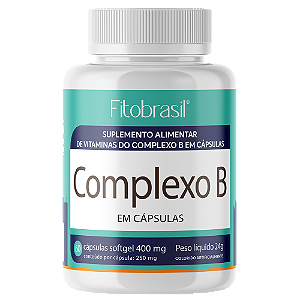 Complexo B Suplemento de Vitaminas - 60 cáps