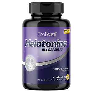 Melatonina - 60 cáps