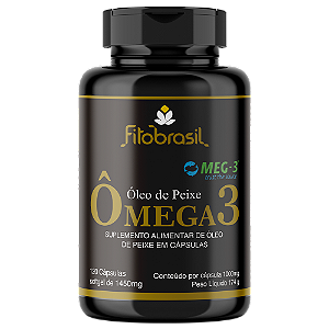 Ômega 3 MEG-3 1000 mg - Óleo de Peixe - 120 cáps