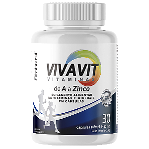 Vivavit Supl. Vitaminico e Mineral - 30 cáps