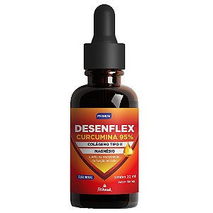 Desenflex Gotas (Curcumina, Colág. II e Magnésio)  - 30 ml