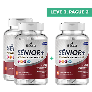 Multivitamínico Sênior + (homens e mulheres) 60 cáps - LEVE3, PAGUE 2