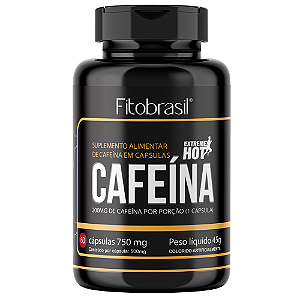Cafeína Extreme Hot - 60 cáps