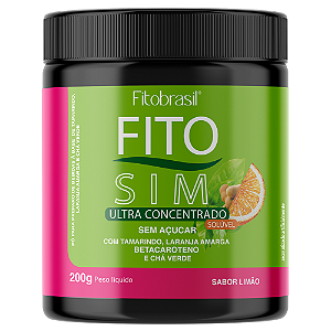 Chá misto de Tamarindo - Fito Sim 200g sabor Limão