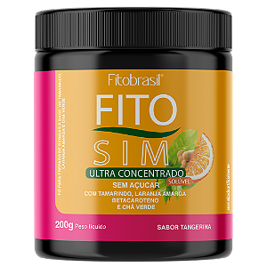 Chá misto de Tamarindo - Fito Sim 200g sabor Tangerina