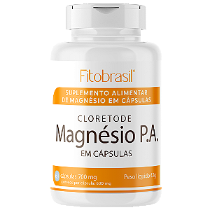 Cloreto de Magnésio 120 cáps